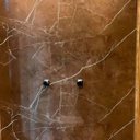 Ver imagem 4 de Papel de Parede Mármore Armani Marrom Bronze Brilhante Vinil Adesivo Impermeável Lavável Pia Box