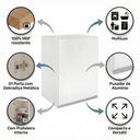 Ver imagem 3 de Armário Aéreo Multiuso Lux 40cm 100%mdf 01 Porta Branco - Desk Design