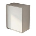 Ver mais imagens de Armário Aéreo Multiuso Lux 40cm 100%mdf 01 Porta Branco - Desk Design