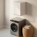 Ver imagem 7 de Armário Aéreo Multiuso Lux 40cm 100%mdf 01 Porta Branco - Desk Design