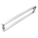 Ver imagem 5 de Puxador Inox para Porta U Retangular Barra Chata H07 100cm Cromado