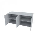 Ver imagem 2 de Armário Duplo Baixo Para Escritório 4 Portas Corp 25