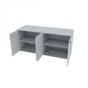 Ver imagem 4 de Armário Duplo Baixo Para Escritório 4 Portas Corp 25