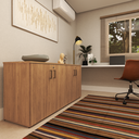 Ver imagem 6 de Armário Duplo Baixo para Escritório 4 Portas Corp 25 