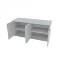 Ver imagem 2 de Armário Duplo Baixo Para Escritório 4 Portas Corp 25