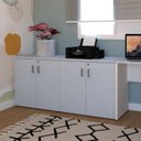 Ver imagem 1 de Armário Duplo Baixo Para Escritório 4 Portas Corp 25