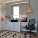 Ver imagem 5 de Armário Multiuso Escritório 75x160cm 4 Portas com Chave Corp 25 Cinza