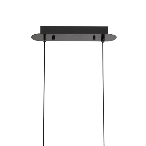 Pendente Nero Cromo Negro e Branco (c)62cm (l)33cm (a)66.2cm 5xg9 50w - Mm002