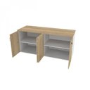 Ver imagem 4 de Armário Duplo Baixo para Escritório 4 Portas Corp 25 