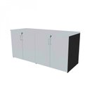 Ver imagem 3 de Armário Duplo Baixo para Escritório 4 Portas Corp 25