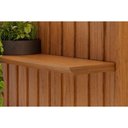 Ver imagem 5 de Estante P/ Sala até 65 Pol Pratic Ripado C/ 2 Gavetas 183x240cm Cedro/bali - Dj Móveis