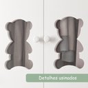 Ver imagem 6 de Quarto Bebê Completo Berço 3 em 1/Guarda-Roupa 4 Portas/Cômoda 4 Gavetas Vicente Multimóveis