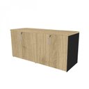 Ver imagem 2 de Armário Duplo Baixo para Escritório 4 Portas Corp 25 