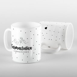 Caneca Profissoes Farmacêutica - 1