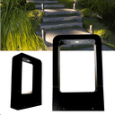 Ver imagem 1 de Kit de 2 Luminárias Balizador Retangular de Jardim Piso Led