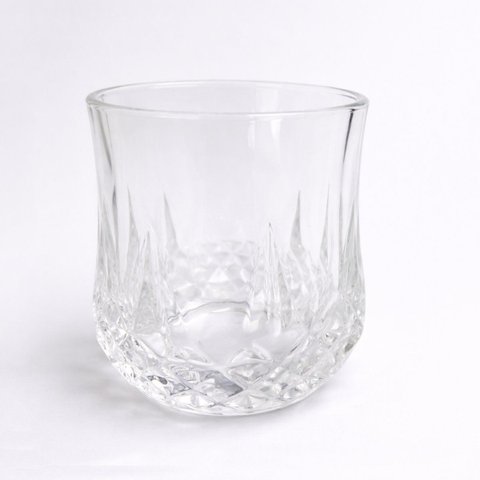 Conjunto de 6 Copos de Vidro Lapidado Louvre 300 Ml – Água ou Whisky
