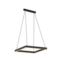 Ver imagem 2 de Lustre Pendente Newline Fit LED 740 Bivolt Preto 3000K Luz Amarela