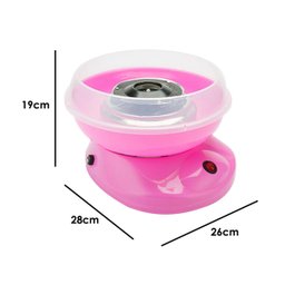 Maquina de Algodão Doce Elétrica Portatil Mini 110v Rosa - 4