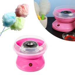 Maquina de Algodão Doce Elétrica Portatil Mini 110v Rosa - 2
