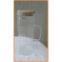 Ver imagem 1 de Jarra de Vidro com Tampa em Bambu 1,1l - Wolff