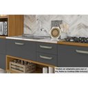 Ver imagem 4 de Cozinha Completa Princesa 5 Peças (1 Armário + 2 Balcões + 2 Paneleiros) C5p32 Freijo/off White