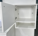 Ver imagem 3 de Gabinete para Banheiro Suspenso Estreito 100% MDF 15mm