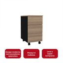 Ver imagem 4 de Gaveteiro Volante 3 Gavetas Home Office