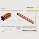 Ver imagem 7 de Luminária de Teto Ônix Led 36w 4000lm Bivolt Madeira