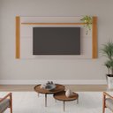 Ver imagem 6 de Conjunto Rack e Painel Trunfo para TV até 70" Ripado:Cinamomo/Off