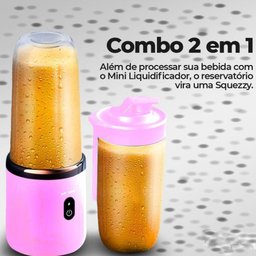 Super Mix 400ml Liquidificador Fruta Suco Vitamina Smoothie - 2