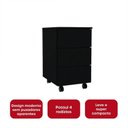 Ver imagem 4 de Gaveteiro Volante 3 Gavetas Home Office