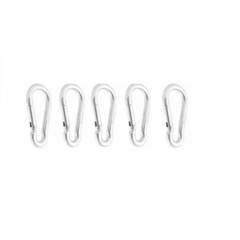 Kit 5 Mosquetão Academia Pilates Reparo de Aparelhos 70 Mm