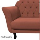 Ver imagem 7 de Namoradeira Decorativa Dália Bouclé Terracota