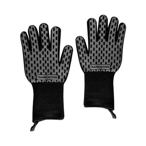 Luvas para Churrasco Tramontina Poliéster Churrasco 2 Pç
