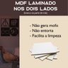 Decoração De Parede Em Mdf 6mm Vazado Coração Simétrico - 7