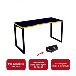 Mesa Gamer Escrivaninha Home Office - 4