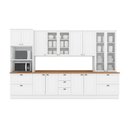 Ver imagem 2 de Cozinha Completa 8 Peças 100% MDF com Torre Quente e Cristaleira Americana Henn