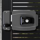 Ver imagem 2 de Fechadura Mini Agl Ajustável Simples 12V Externa Cinza Agl