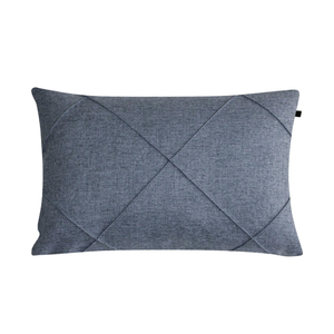 Capa de Almofada Retangular Linho Azul Claro 30x45 cm