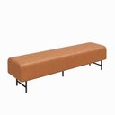 Ver imagem 1 de Puff Recamier 160cm Lauri Courino Caramelo - Sallar Home