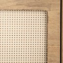 Ver mais imagens de Cômoda Kaki 4 Gavetas 80 Cm X 45 Cm Tauari / Telinha Rattan