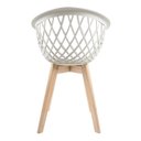 Ver imagem 2 de Kit 2 Cadeiras para Sala de Jantar PP Web Branco
