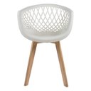 Ver imagem 5 de Kit 2 Cadeiras para Sala de Jantar PP Web Branco