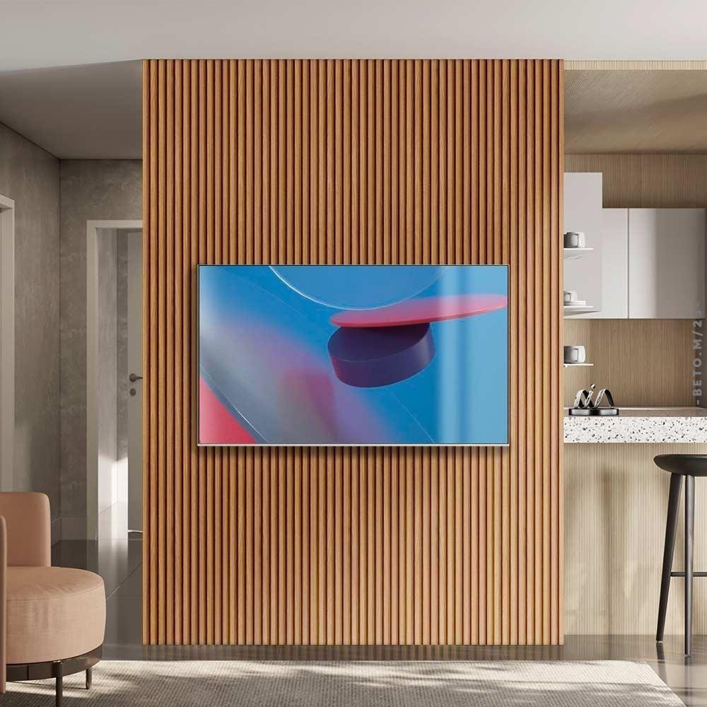 Painel Ripado Placa 40 Cm X 250 Cm Mdf e Mdp Nature Linea Brasil - 4