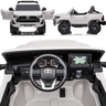 Carro Eletrico Bandeirante Toyota Hilux Branco 12V Controle - 3