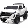 Carro Eletrico Bandeirante Toyota Hilux Branco 12V Controle - 1