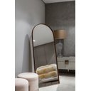 Ver imagem 5 de Espelho Vitral Creta - Linha Couro - - Café - sem LED - 180x90