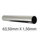 Ver imagem 4 de Tubo Inox - 63,50mm X 1,50mm - Polido - 304/l - C/c - 1 Metro