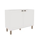 Ver imagem 7 de Cozinha Completa Modulada 5 Peças 100% MDF Iluminata Branco/Ébano