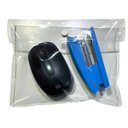 Ver mais imagens de Embalagem Multiuso Pvc Cristal com Botão 20x16cm Kit 20und